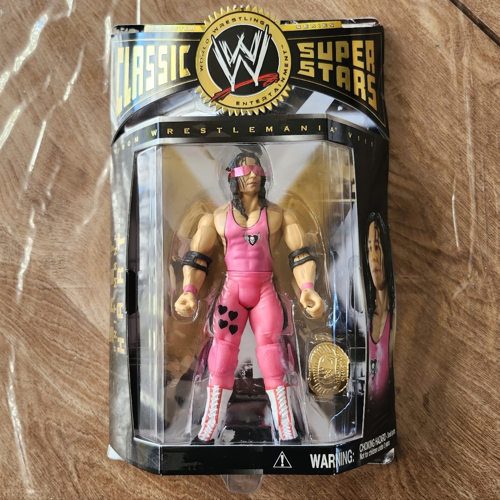 WWE Bret Hart Classic Superstars Series 3 Jakks Pacific 2004